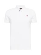 NAPAPIJRI Bluser & t-shirts 'EOLANOS'  rød / hvid