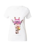 EINSTEIN & NEWTON Shirts 'Tennis Giraffe'  blandingsfarvet / hvid