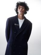 Luka Sabbat for ABOUT YOU Overgangsfrakke 'Joshua'  natblå