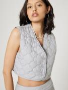 florence by mills exclusive for ABOUT YOU Vest 'Crisp Air'  grå / lilla