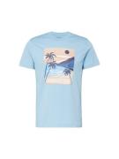 WESTMARK LONDON Bluser & t-shirts 'View Palm'  sand / marin / lyseblå / hvid