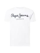 Pepe Jeans Bluser & t-shirts  mørkeblå / hvid