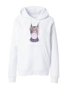 EINSTEIN & NEWTON Sweatshirt 'Bubble Dog'  brun / pink / sort / hvid