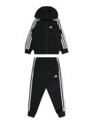 ADIDAS SPORTSWEAR Træningsdragt 'Essentials'  sort / hvid