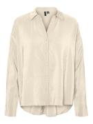 VERO MODA Bluse 'Queeny'  uldhvid