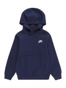 Nike Sportswear Sweatshirt 'Club Fleece'  navy / hvid