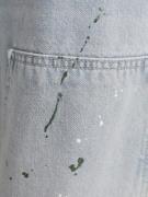 Bershka Jeans  lyseblå / oliven / hvid