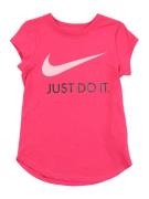 Nike Sportswear Bluser & t-shirts  pink / sort / sølv