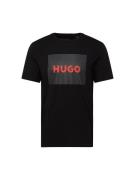 HUGO Bluser & t-shirts 'Dulive222'  rød / sort