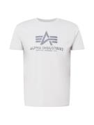 ALPHA INDUSTRIES Bluser & t-shirts  grå / lysegrå