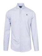Scalpers Skjorte  lyseblå / hvid