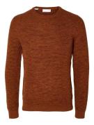 SELECTED HOMME Pullover  brun