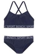 BENCH Bikini  navy / hvid