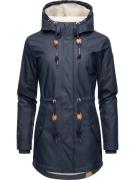 Ragwear Funktionsjakke 'Monadis Rainy'  navy / brun / hvid