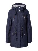 Ragwear Overgangsparka 'ELSIE'  navy / brun