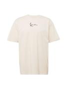 Karl Kani Bluser & t-shirts ' Small Signature Essential T'  lysebeige / sort