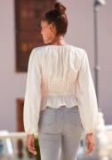 LASCANA Bluse  creme