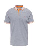 JACK & JONES Bluser & t-shirts 'Paulos'  røgblå / mandarin / hvid