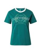 CONVERSE Shirts 'CHUCK TAYLOR'  lysegrøn / mørkegrøn / hvid
