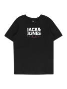 Jack & Jones Junior Shirts 'BOOSTER'  pink / sort / hvid