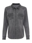 heine Bluse  grey denim