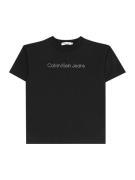 Calvin Klein Jeans Shirts  sølvgrå / sort