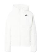 Nike Sportswear Vinterjakke  creme / sort