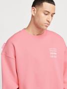Casa Mara Sweatshirt  pink / hvid