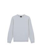 Scalpers Sweatshirt  lysegrå / hvid