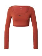 Nike Sportswear Shirts  mørkeorange / sort