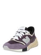 new balance Sneaker low '997R'  aubergine / sort / hvid
