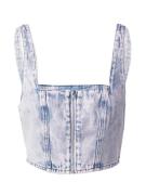 Monki Overdel  blue denim