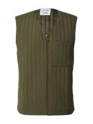 DAN FOX APPAREL Vest 'Fabian'  khaki