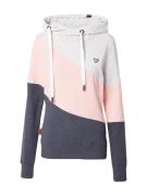 Alife and Kickin Sweatshirt 'Stacy'  marin / rosé / hvid-meleret