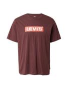 LEVI'S ® Bluser & t-shirts  orange / burgunder / hvid