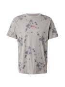 LEVI'S ® Bluser & t-shirts 'SS Relaxed Baby Tab Tee'  grå / mørkegrå / rød / hvid