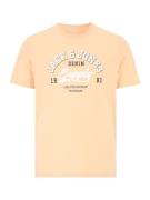 Jack & Jones Plus Bluser & t-shirts  abrikos / sort / hvid