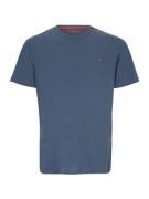 Jack & Jones Plus Bluser & t-shirts 'Paulos'  blå-meleret / blodrød