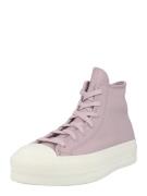 CONVERSE Sneaker high 'Chuck Taylor All Star Lift'  lilla / offwhite