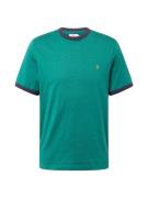 FARAH Bluser & t-shirts 'GROVES'  gul / jade / mørkelilla
