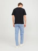 JACK & JONES Bluser & t-shirts 'COBIN'  blå / lyserød / sort / hvid