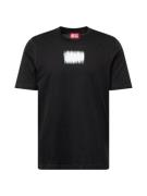 DIESEL Bluser & t-shirts 'JUST-N4'  sort / hvid
