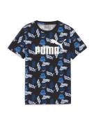 PUMA Shirts 'ESS+'  blå / sort / hvid