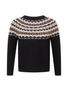 Persona by Marina Rinaldi Pullover 'ARCANO'  guld / sort / hvid