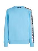 Karl Lagerfeld Sweatshirt  azur / sort / hvid