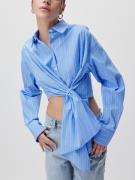 LeGer by Lena Gercke Bluse 'Svea'  azur / hvid