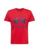La Martina Bluser & t-shirts  marin / rød