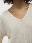 VERO MODA Pullover 'EDDIE'  ecru