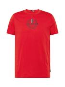 TOMMY HILFIGER Bluser & t-shirts  marin / rød / hvid