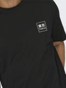 Only & Sons Bluser & t-shirts 'KACE'  lyserød / sort / hvid